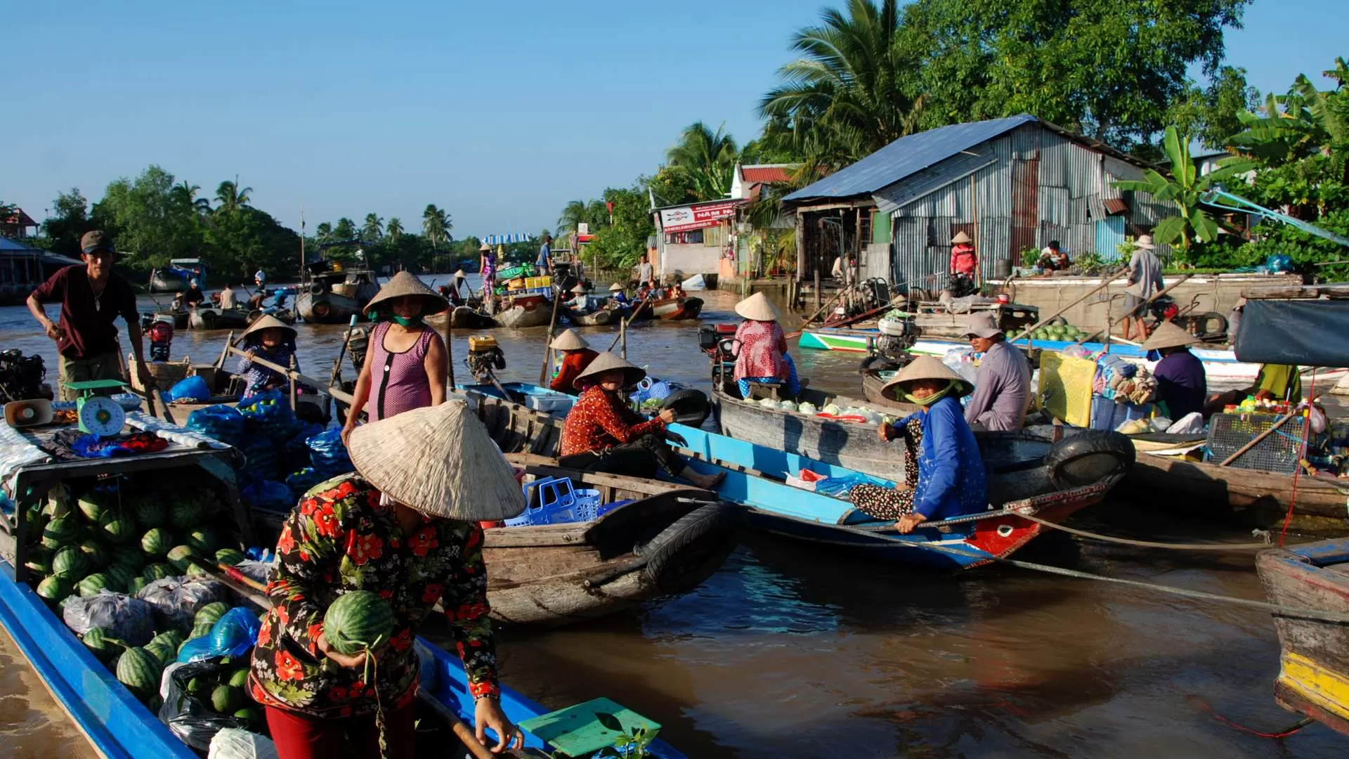 Cai Be Floating Market
