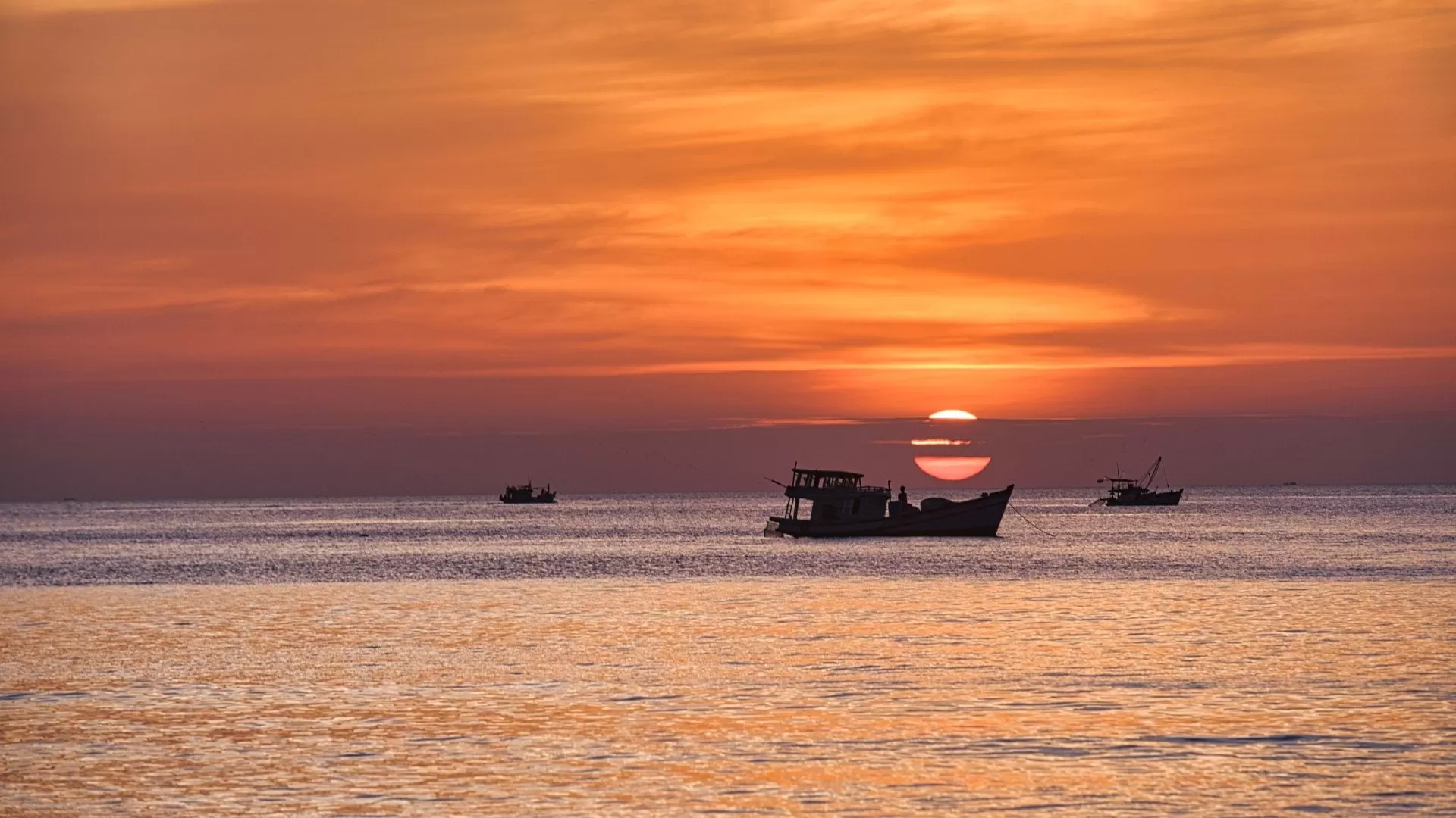 Lever du soleil à Phu Quoc