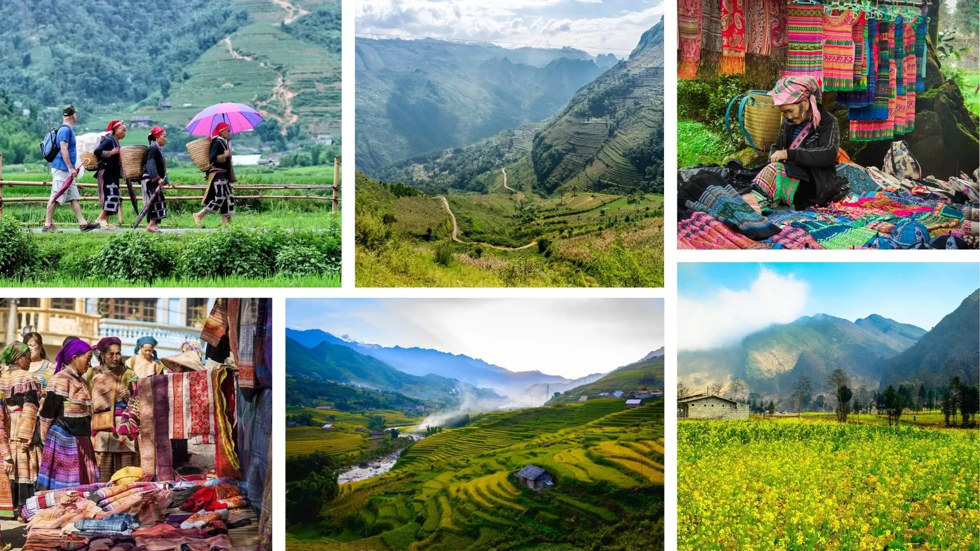 Head to Sapa or Ha Giang to explore the rich culture of Vietnam