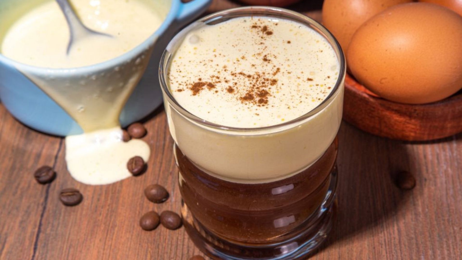 Egg coffee