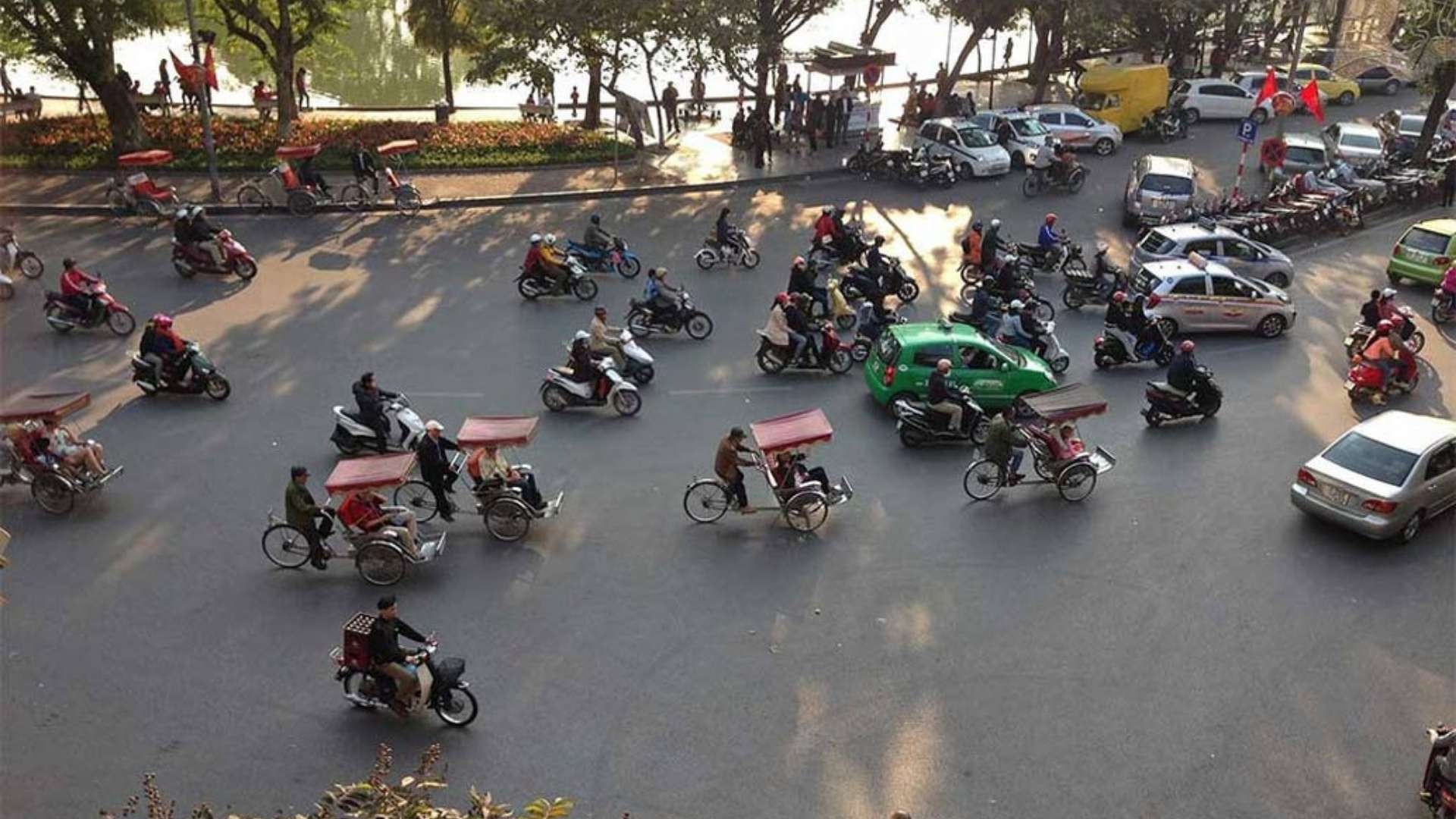 Traffic in Hanoi
