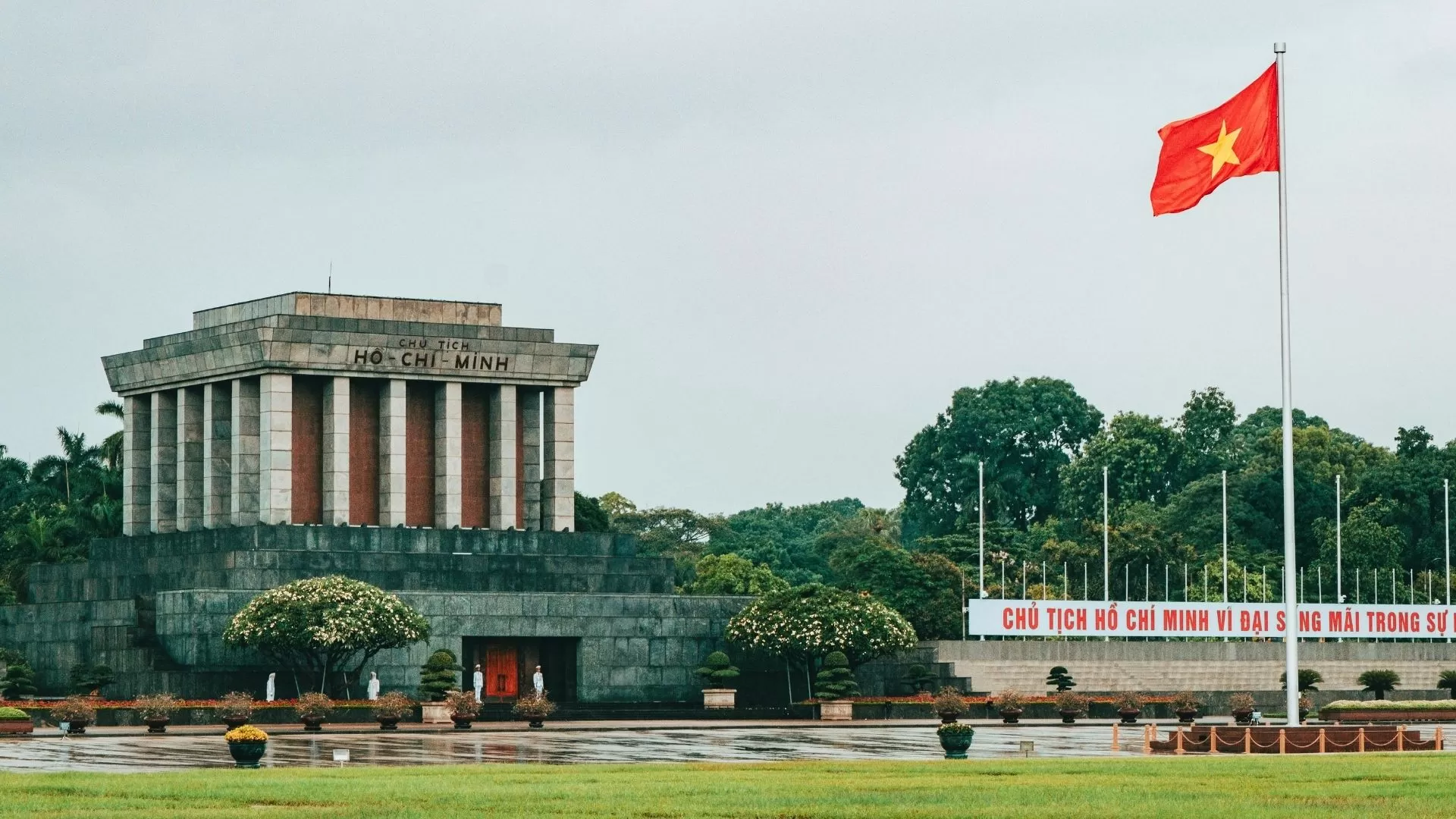 Ba Dinh square - Place to held Vietnam National Day