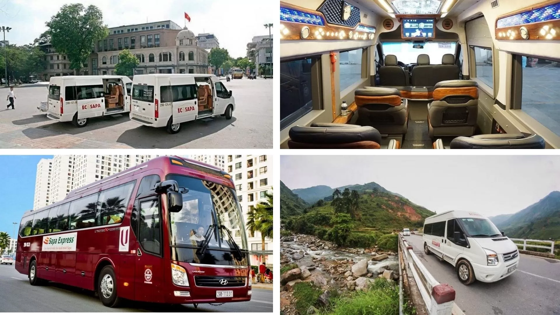 Getting to Sapa by bus or limousine from Hanoi