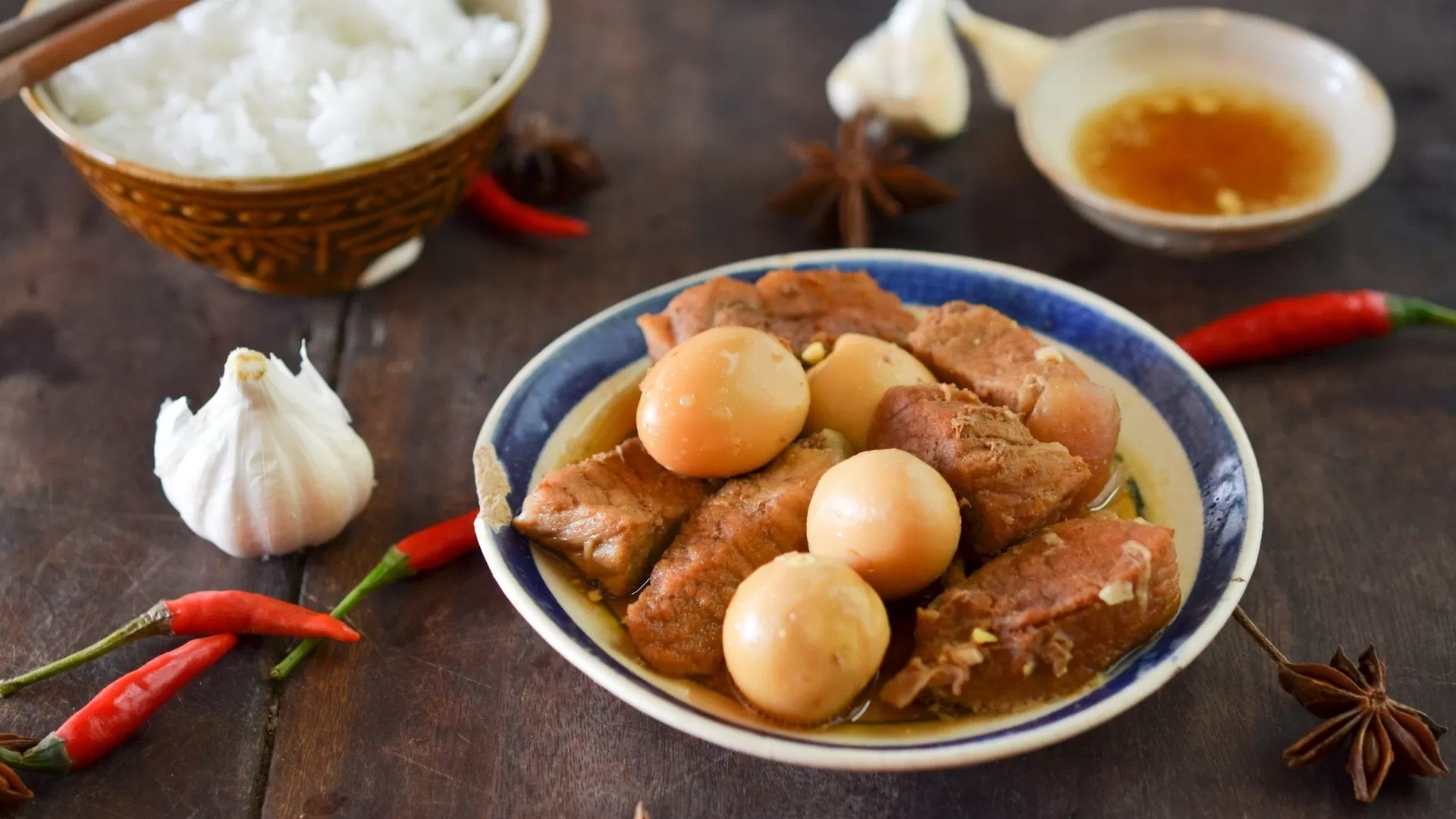 Braised meat