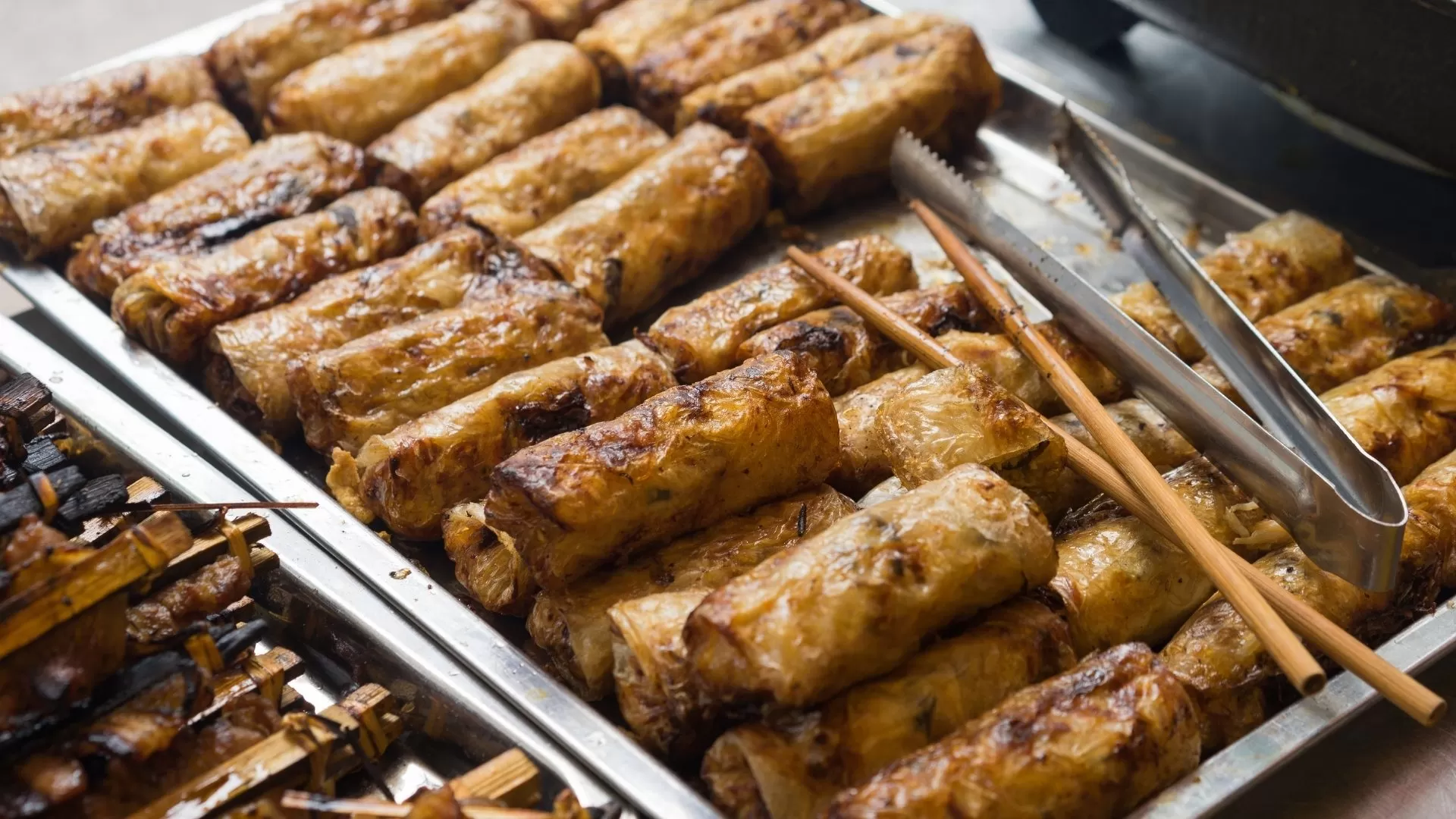 Fried spring rolls