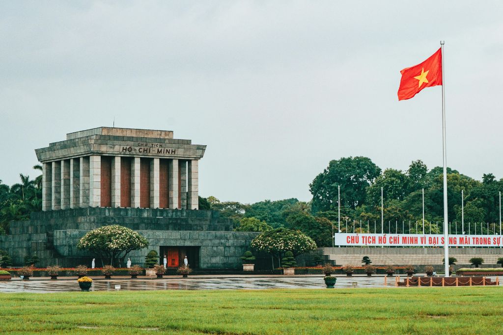 Le mausolée de Ho Chi Minh