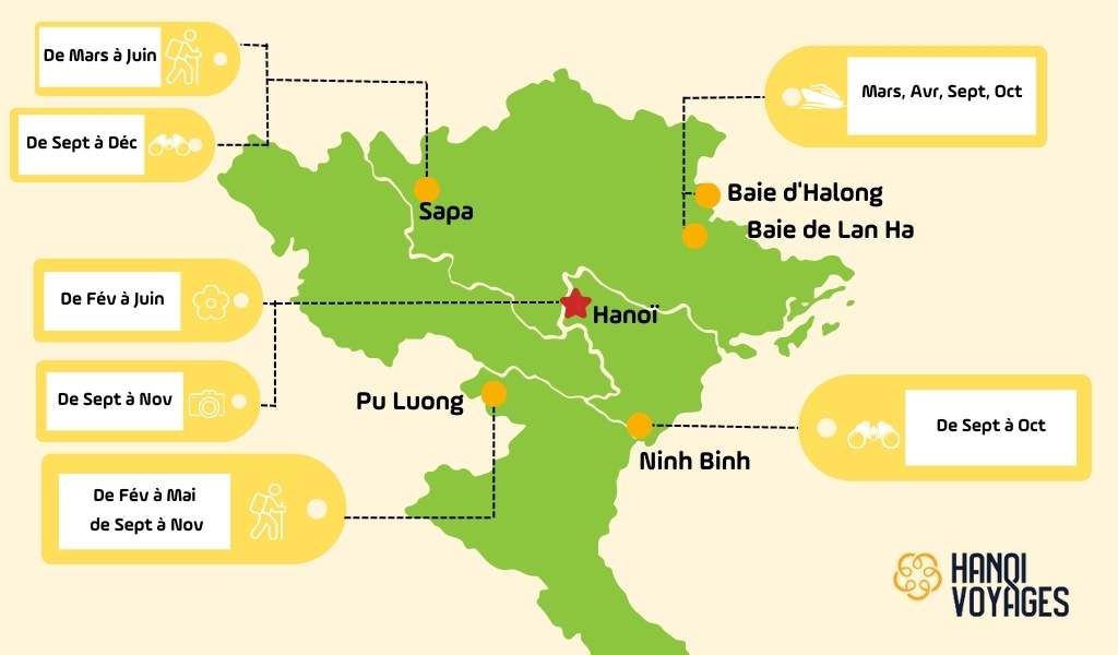 Le nord du Vietnam : quelle est la période idéale pour voyager ?