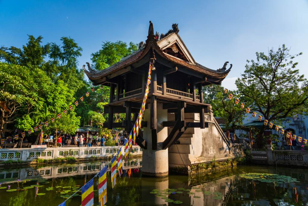 La pagode au pilier unique