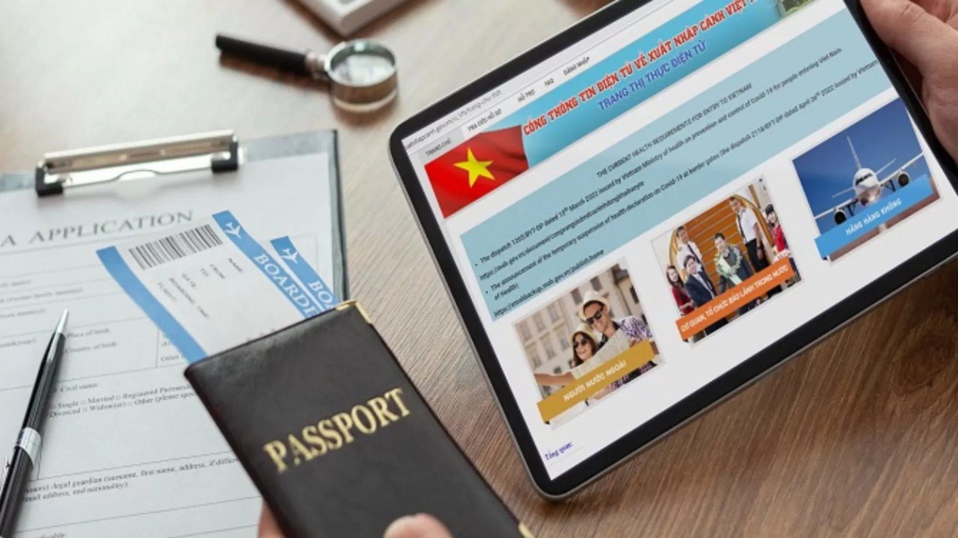 Billet d'avion pour le Vietnam