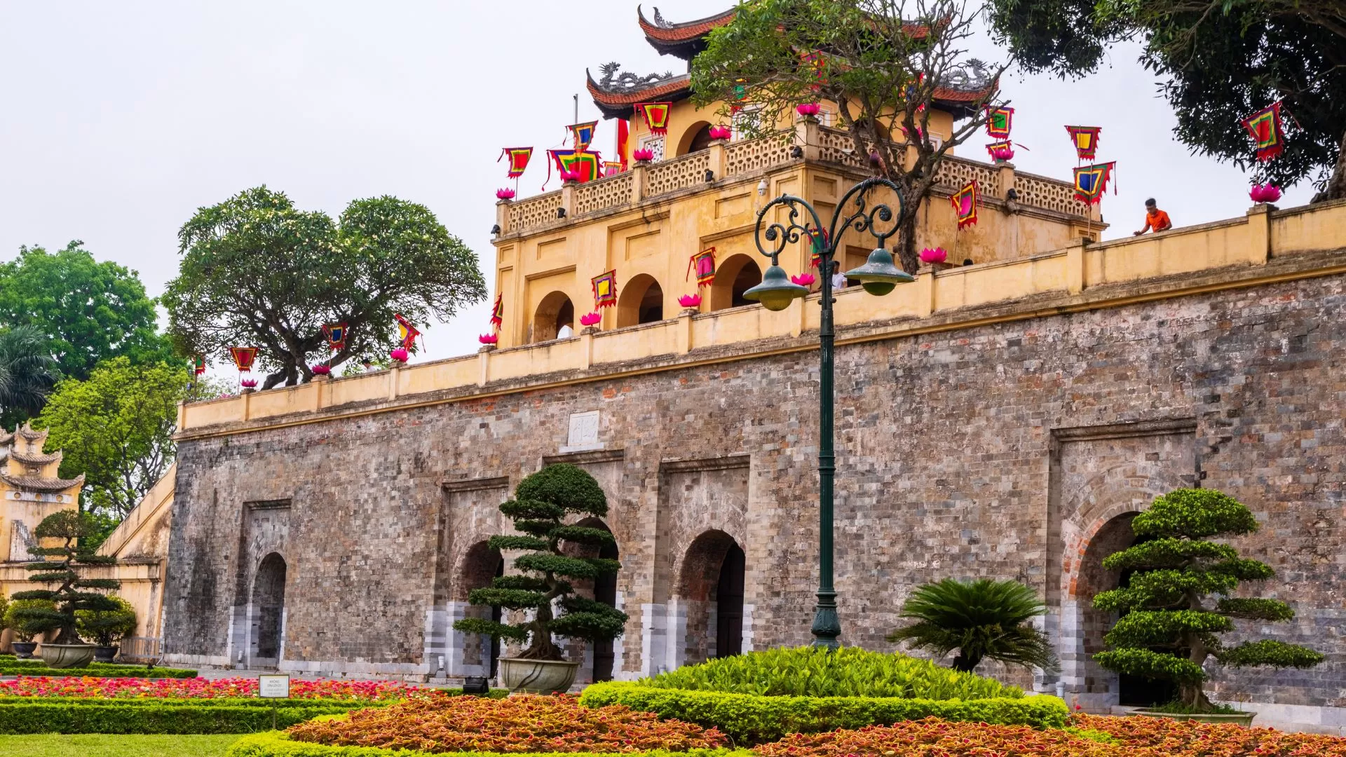 La porte principale Doan Mon de la Cité impériale de Thang Long
